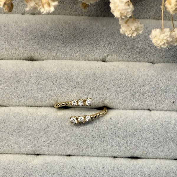 TAŞLI MİNİMAL YÜZÜK 3